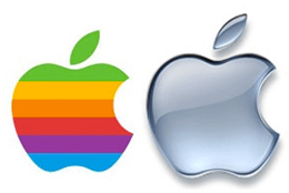 Evolution du logo Apple